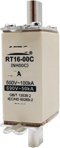 NH00C RT16-00C FUSE 500/690V 10A ، 16A ، 20A ، 25A ، 32A ، 35A ، 40a ، 50a ، 63a ، 80a ، 100a ، 125a ، 160a (10a) in Saudi Arabia