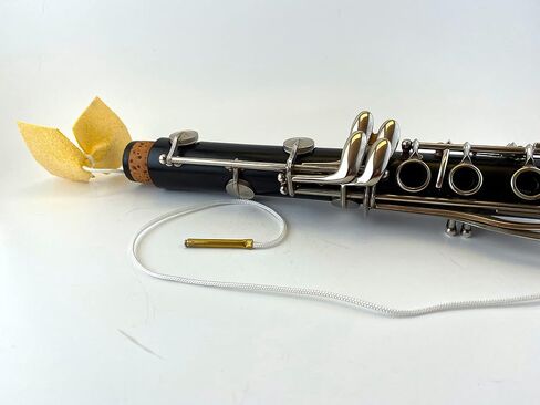 طقم تنظيف الكلارينيت لخشب BB Clarinet: مسحات Chamois & Butterfly ، جميع شحم الفلين الطبيعي ، زيت التجويف مع قضيب ، زيت رئيسي ، فرشاة ناطقة الفم ، وسائد الأسنان ، حامل القصب ، مفك البراغي. in Saudi Arabia