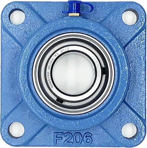 Compatible with GONGYAO UCF204 Pillow Block Bearing Bearing with Square Base High-Speed Operation Heavy-Duty Thickened Base in Saudi Arabia
