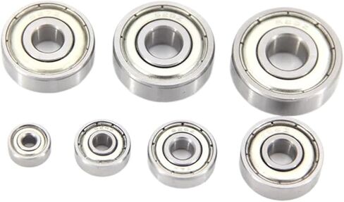 10Pcs/Lot MR52ZZ MR63ZZ MR74ZZ MR85ZZ MR105ZZ MR117ZZ MR126ZZ MR128ZZ MR137ZZ MR148ZZ MR84ZZ Miniature Deep Groove Ball Bearing(No Cover,Normal_MR106-6X10X3MM) in Saudi Arabia