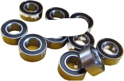 10Pcs/Lot MR52ZZ MR63ZZ MR74ZZ MR85ZZ MR105ZZ MR117ZZ MR126ZZ MR128ZZ MR137ZZ MR148ZZ MR84ZZ Miniature Deep Groove Ball Bearing(No Cover,Normal_MR106-6X10X3MM) in Saudi Arabia