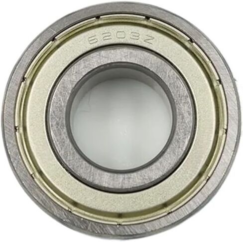 تحمل 6200 6201 6202 6203 6204 6205 6206 6207 2RS DDU ZZ Chrome Steel Steel Groove Ball Bullings Parts (ZZ (غطاء الحديد) ، 6203 ID17XOD40X12MM) in Saudi Arabia