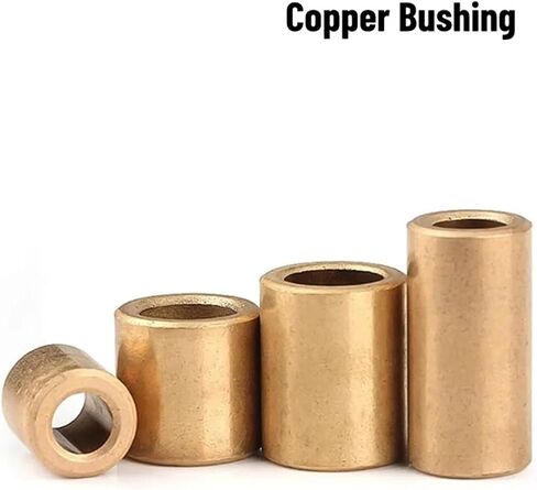2/5/10pcs Oil-Free Self-Lubricating Composite Bearing Copper Shaft Bushing Inner Diameter 8 10 12mm Small Bushing(5pcs 12x15x12) in Saudi Arabia