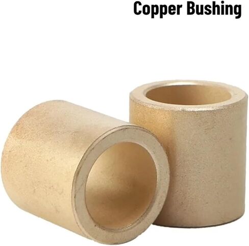 2/5/10pcs Oil-Free Self-Lubricating Composite Bearing Copper Shaft Bushing Inner Diameter 8 10 12mm Small Bushing(5pcs 12x15x12) in Saudi Arabia