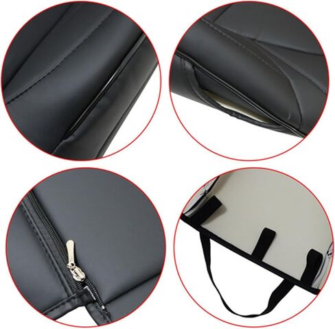 GXARTS Car 5-Seat Cover Microfiber Leather Protector Cushion Pad White Seat Cover Waterproof Compatible with Tesla Model Y 2019 2020 2021 2022 2023 2024 in Saudi Arabia
