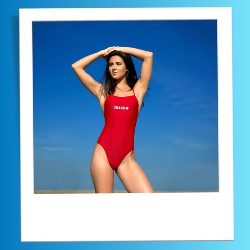 Sporti Women's Lifeguard One Piece Swimsuit - Bathing Suit for Swimmers - Competitive Swimsuit Women in Saudi Arabia
