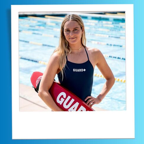 Sporti Women's Lifeguard One Piece Swimsuit - Bathing Suit for Swimmers - Competitive Swimsuit Women in Saudi Arabia