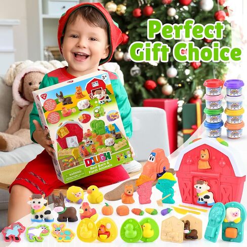 2 in 1 Color Dough Sets for Kids Ages 2-4-8, Kitchen Creations Ice Cream Pizza Maker Machine, Art Crafts Play Food Toys for 3 Year Old Girls Boys and Up, 8 Cans of Modeling Compound Dough,2 oz Cans in Saudi Arabia