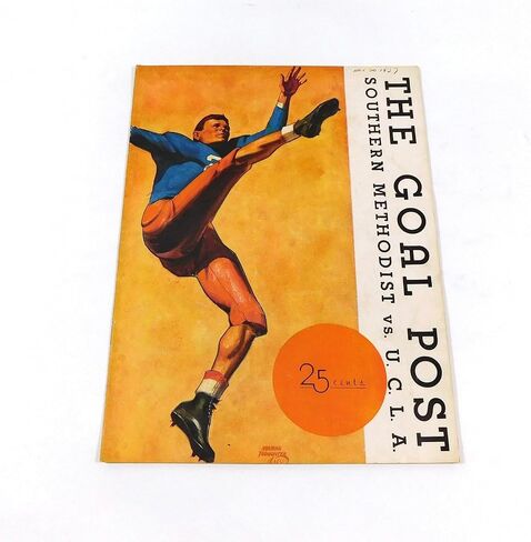 1937 SMU at UCLA College Football Program 11-10-37 - College Programs in Saudi Arabia