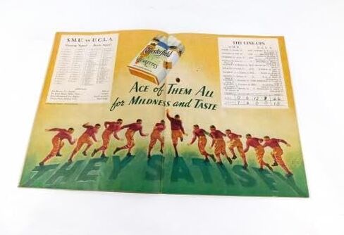 1937 SMU at UCLA College Football Program 11-10-37 - College Programs in Saudi Arabia