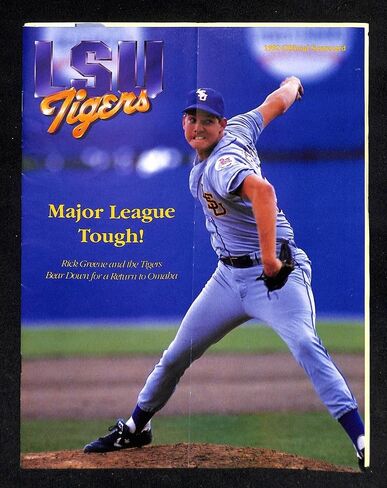 1992 برنامج LSU v Tennessee للبيسبول 3/27 Alex Box Stadium 86141B20 - برامج الكلية in Saudi Arabia