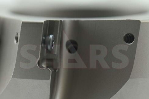 Shars 4" Coolant 90° Indexable Face Mill [APET, APKT, APMT] 1604 8 Flutes + Certificate New 404-2429W #[ in Saudi Arabia