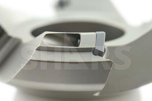Shars 4" 45° Indexable Face Mill SEET18T6 Insert 4 Flutes New 404-2967W M[ in Saudi Arabia