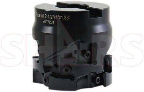 Shars 2-1/2 "90 ° سائل التبريد مطحنة حلزونية القابلة للوجه LNKT 1206 إدراج + شهادة جديدة 404-6812 P [ in Saudi Arabia