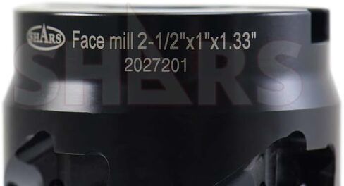 Shars 2-1/2 "90 ° سائل التبريد مطحنة حلزونية القابلة للوجه LNKT 1206 إدراج + شهادة جديدة 404-6812 P [ in Saudi Arabia