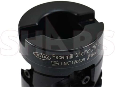 Shars 2" 90° Coolant Indexable Helical FACE Mill LNKT 1206 Insert + Certificate New 404-6811 P[ in Saudi Arabia