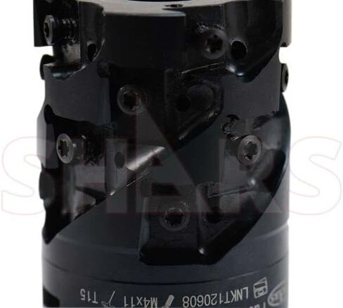 Shars 2" 90° Coolant Indexable Helical FACE Mill LNKT 1206 Insert + Certificate New 404-6811 P[ in Saudi Arabia