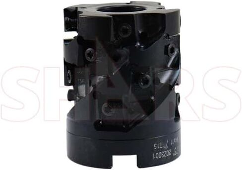Shars 2" 90° Coolant Indexable Helical FACE Mill LNKT 1206 Insert + Certificate New 404-6811 P[ in Saudi Arabia