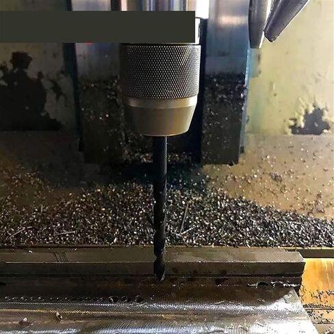 3mm-16mmx300mm M2 Black Long Twist Drill Bits for Metalworking Alloy Steel Cast Iron 1Pcs(6.5mm 1pc) in Saudi Arabia