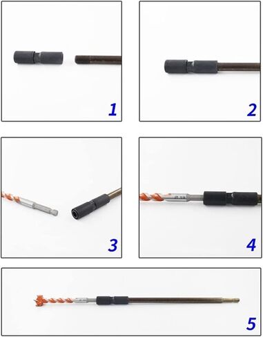 9pcs 16-25mm الحفر الخشبية مجموعة بت مجموعة فتحة فتحة منشار الافتتاحية أداة 16 مم/18 مم/19 مم/20 مم/22 مم/25 ملم in Saudi Arabia