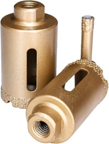 1PC 6-60mm M10 Thread Dry Brazed Diamond Drilling Core Bit Ceramic Tile Hole Saw Granite Marble Drill Bits(25mm) in Saudi Arabia