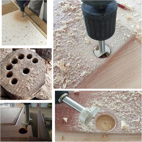 1PC 15mm-60mm Tips Woodworking Tools Hole Saw Hinge Boring Wood Drill Bits Tungsten Carbide(40mm) in Saudi Arabia