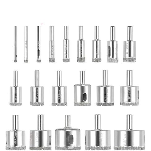 3-120 ملم ثقب الماس المنشار بتات الأساسية لبساة زجاجية من الجرانيت الرخامي 3/4/6/6/8/10/20/40/40/10/10/70/80/90/100/120 مم (4 مم) in Kuwait