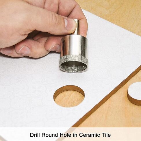 3-120 ملم ثقب الماس المنشار بتات الأساسية لبساة زجاجية من الجرانيت الرخامي 3/4/6/6/8/10/20/40/40/10/10/70/80/90/100/120 مم (4 مم) in Kuwait