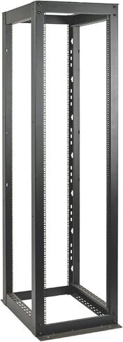 TRIPP LITE 58U 4-Post Open Frame Rack Cabinet Heavy Duty 3000lb Capacity Components Other, Black (SR4POST58HD) in Saudi Arabia