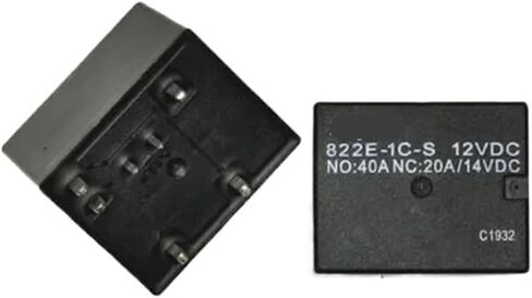 الترحيل 822E-1C-S 822E 1C S 12VDC RELAY 5PCS in Saudi Arabia