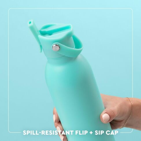 Swig Life 20oz Insulated Water Bottle, Travel Water Bottle with Straw and Lid, Cup Holder Friendly, Stainless Steel (Golf Ball) in Kuwait