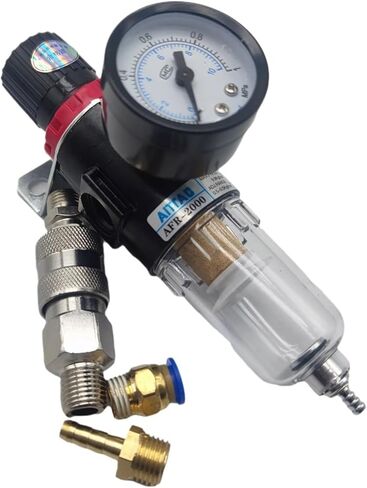 المرشح الهوائي الهواء AFR2000 وحدة معالجة ضاغط الضغط ضاغط تقليل مفتاح فحص مياه زيت الصمام (مرشح الألياف) in Kuwait