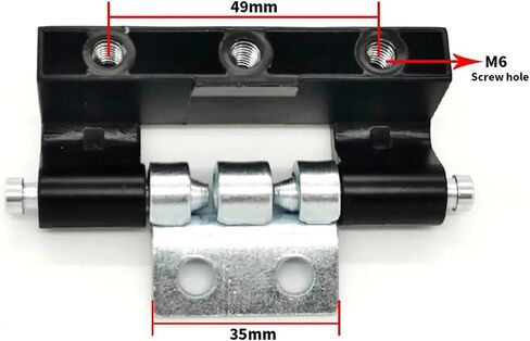 CL201-1 Concealed Hinge HL011-1-2 Zinc Alloy Cabinet Body 1Pcs(Black) in Saudi Arabia