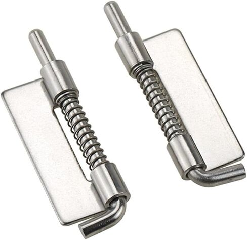 Rotating 180 Degree Spring Hinge 304 Stainless Steel 1Pcs(with Hole-Left) in Saudi Arabia