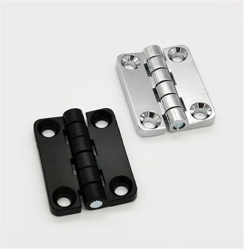 CL209-2 زنك سبيكة توزيع خزانة المعدات الميكانيكية الباب hinge50 * 39 1pcs (أسود) in Saudi Arabia