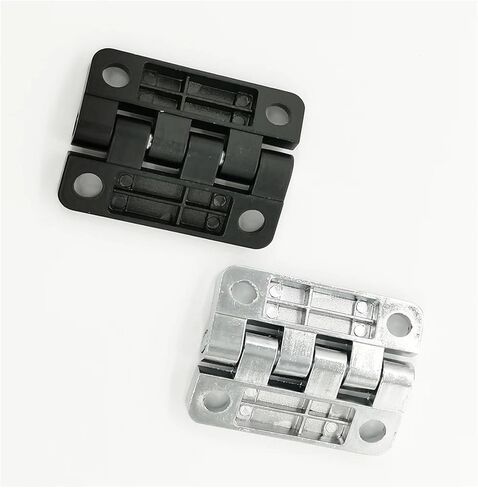 CL209-2 زنك سبيكة توزيع خزانة المعدات الميكانيكية الباب hinge50 * 39 1pcs (أسود) in Saudi Arabia
