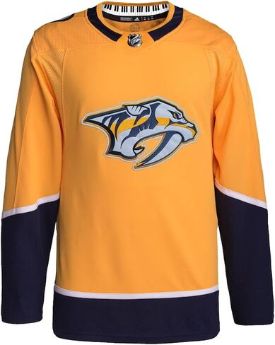 Adidas Nashville Predators Primgreen Authentic Home Men's Jersey (US ، Alpha ، X-Large ، العادية ، العادية ، الأصفر) in Saudi Arabia
