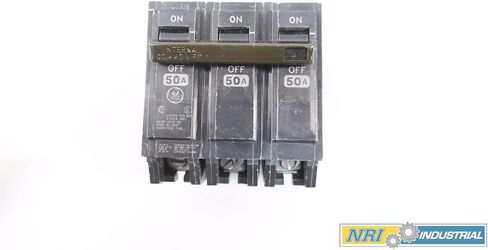 General Electric GE THQL32050 قاطع دائرة العلبة المصبوب 3P 50A 240V-AC D570209 in Saudi Arabia