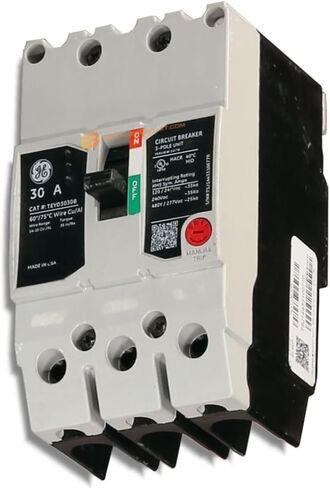 General Electric GE TEYD3030B Circuit Breaker 3 Pole 30A 480/277V in Saudi Arabia