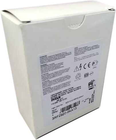 CungSu 3RF2920-0KA13 New and Sealed in Box 3RF29200KA13 in Saudi Arabia