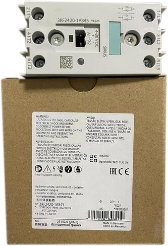 Cungsu 3RF2420-1AB45 جديد ومختوم في المربع 3RF24201AB45 in Saudi Arabia