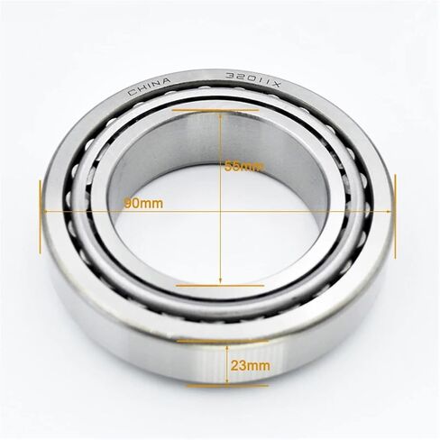 محامل الأسطوانة المدببة 32004 32005 32006 32007 32008 32009 32010 32011 32012 X Bore 20mm 25mm محمل مدبب 1pcs (32004x 20x42x15mm) in Kuwait