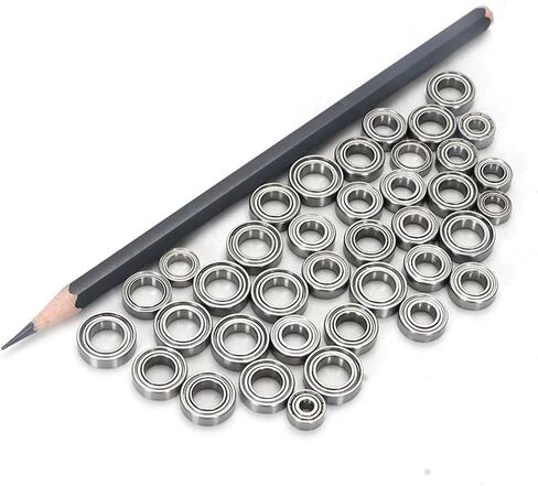 10pcs Mini Ball Bearings 698 699 688 689 681x 682 682x 683 684 685 686 687 692 693 694 695 696 697 ZZ RS(RS,696-6x15x5mm) in Saudi Arabia