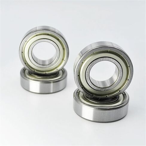 10Pcs 6003 2RS ZZ 17 * 35 * 10mm 6003RS 6003Z DDU 2Z Inner Diameter 17mm Chrome Steel Deep Groove Ball Bearings(6003 ZZ Normal) in Saudi Arabia