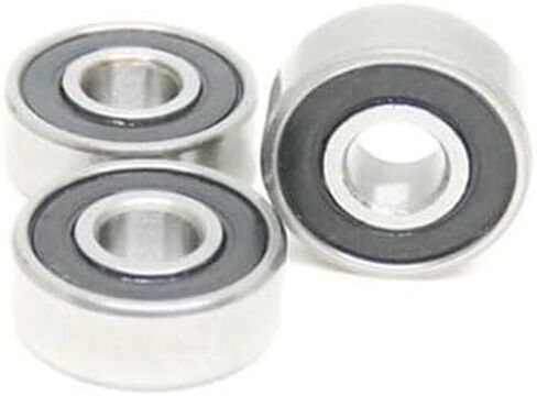 10pcs 693rs تحمل 3x8x4 693 2RS ​​محمل كرة أخدود عميق 3 * 8 * 4 محمل مصغرة 693DDU 694 695 696 697 698 699 2RS RS DDU (696-2rs 6x15mmm) in Saudi Arabia