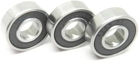 10pcs 693rs تحمل 3x8x4 693 2RS ​​محمل كرة أخدود عميق 3 * 8 * 4 محمل مصغرة 693DDU 694 695 696 697 698 699 2RS RS DDU (696-2rs 6x15mmm) in Saudi Arabia