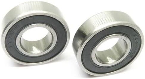 10pcs 693rs تحمل 3x8x4 693 2RS ​​محمل كرة أخدود عميق 3 * 8 * 4 محمل مصغرة 693DDU 694 695 696 697 698 699 2RS RS DDU (696-2rs 6x15mmm) in Saudi Arabia