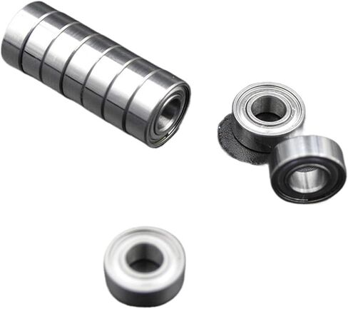10Pcs MR115 ZZ 5 * 11 * 4mm 2Z Inner Diameter 5mm High Speed 1150 Miniature Bearing Ball Bearings in Saudi Arabia