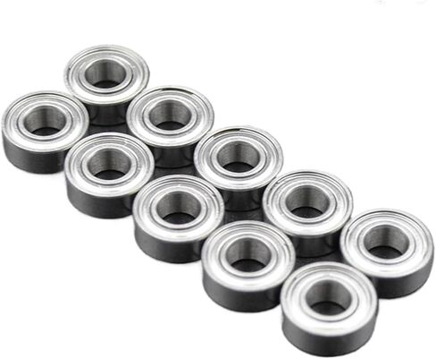 10Pcs MR115 ZZ 5 * 11 * 4mm 2Z Inner Diameter 5mm High Speed 1150 Miniature Bearing Ball Bearings in Saudi Arabia