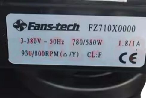380V 1.8/1A 780/580W 930/800RPM مروحة التبريد in Saudi Arabia